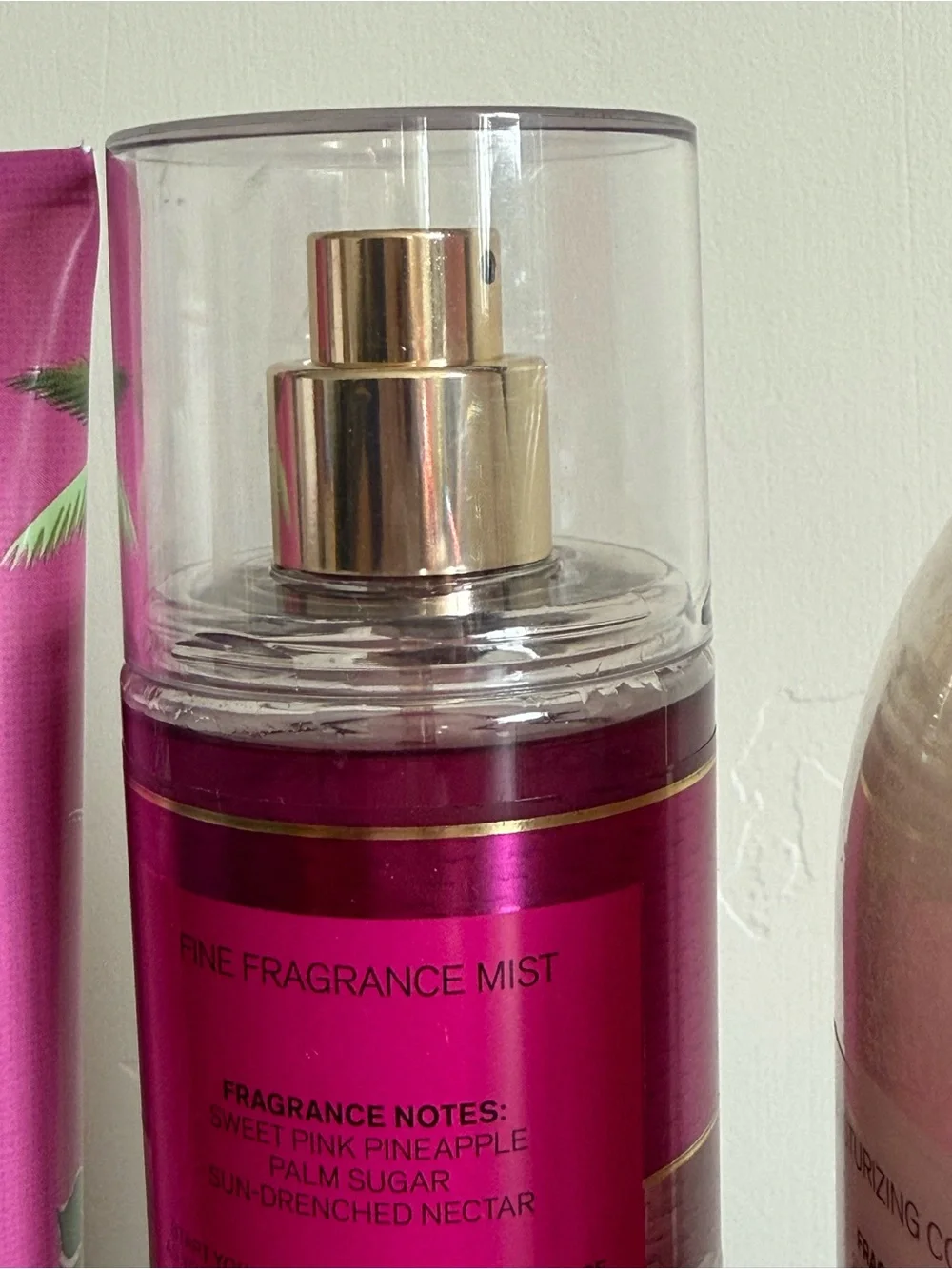Bath & Body Works Pink Pineapple Sunrise Body Care Trio